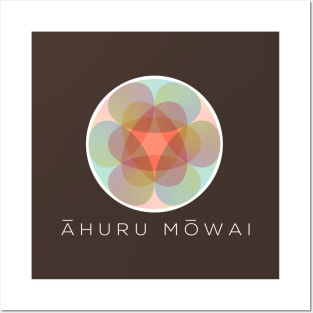 Ahuru Mowai Flower Posters and Art